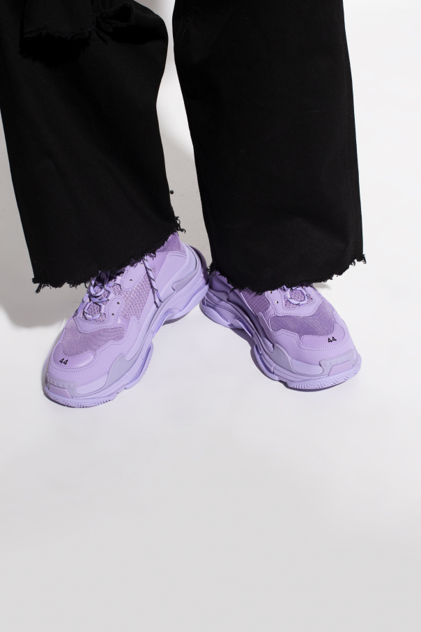 Balenciaga triple fashion s purple pink